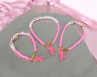 Breast Cancer Awareness Jewelry, Breast Cancer Awareness Support Jewelry, Breast Cancer Earrings, Cancer Awareness Bracelets, and Necklaces.
