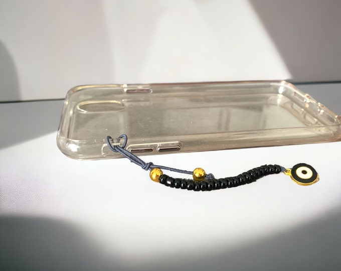 Beaded Charm Cell Phone Strap, Cell Phone Strap, Purse Accessory, Backpack Accessory.