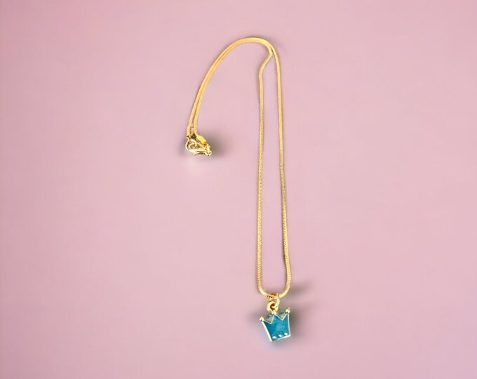 Kids Snake Chain Necklace, Kids Pendant Necklace.