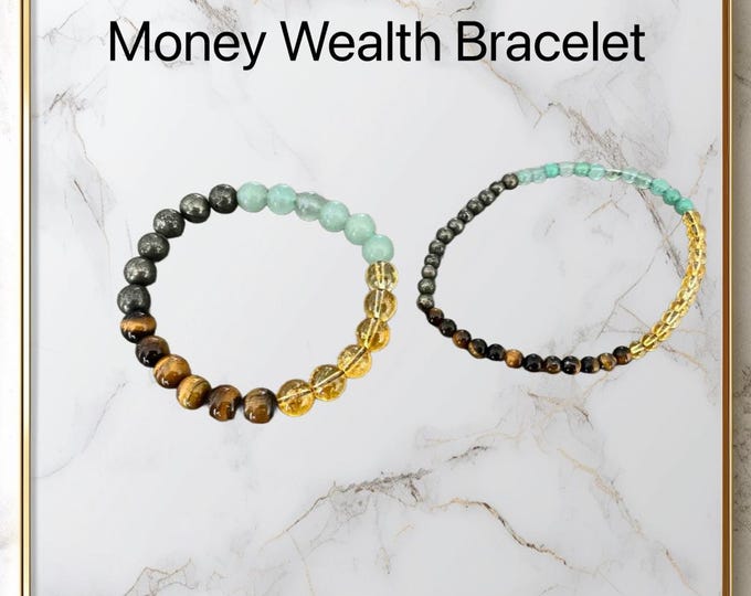 Gemstone Bracelets, Chakra Bracelets, Wealth Bracelets