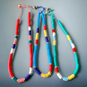 Colourful African Style Necklace. African Thyme Necklaces