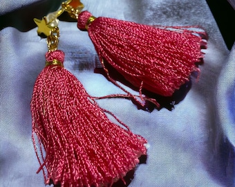 Bohemian Style Tassel Earrings, Drop Earrings