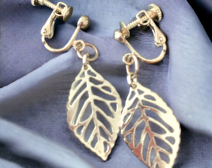 Clip on Earrings, Leaf Clip on Earrings, Dolphin Clip on Earrings, Drop Clip on Earrings