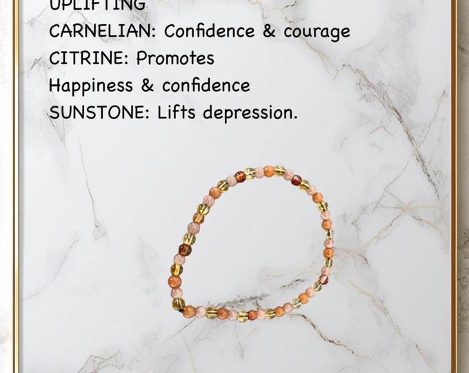 Personalized Gemstone Bracelets, Healing Stone Bracelets, Meaningful Bracelets