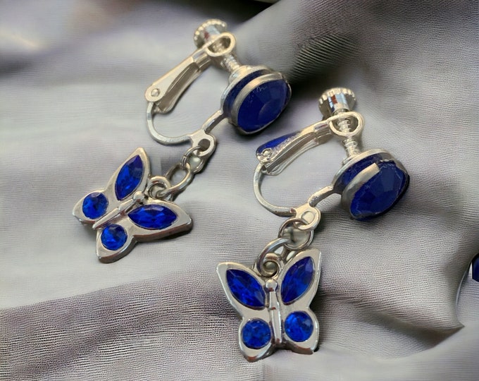 Clip On Earrings, Gemstone Clip On Earrings