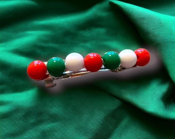 Girls Christmas Barrettes, Girls Hair Barrettes, Hair Accessories