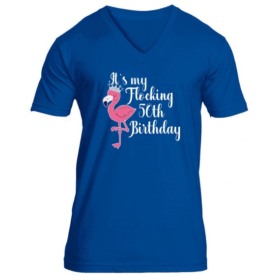 Flamingo Birthday Shirt It's My Flocking Birthday | Etsy