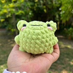 No Sew Chonky Frog Crochet Pattern image 2