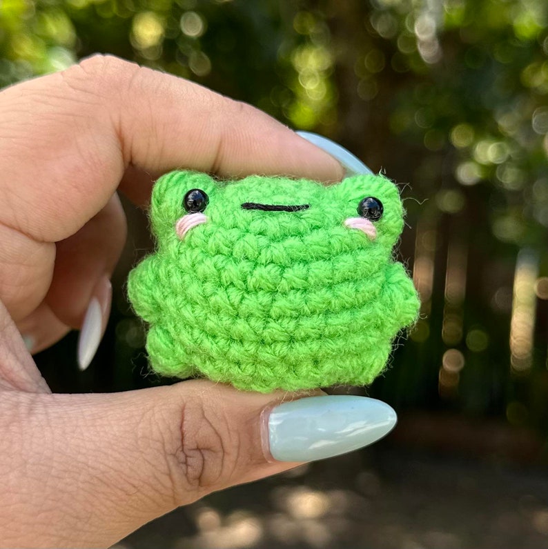 No Sew Chonky Frog Crochet Pattern image 3