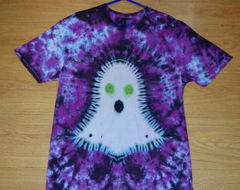 Tie Dye GHOST goth horror Halloween T shirt unisex S-5XL custom made