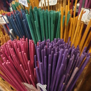 Handmade colourful incense sticks PICK N MIX image 5