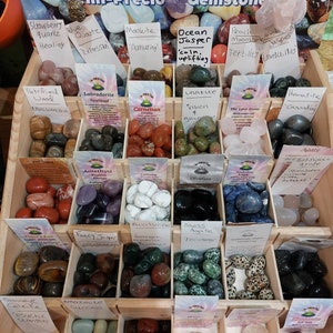 TUMBLESTONE crystal mixed random select pick n mix