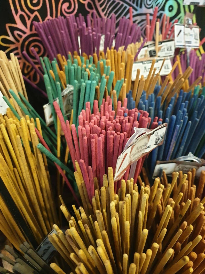 Handmade colourful incense sticks PICK N MIX image 7