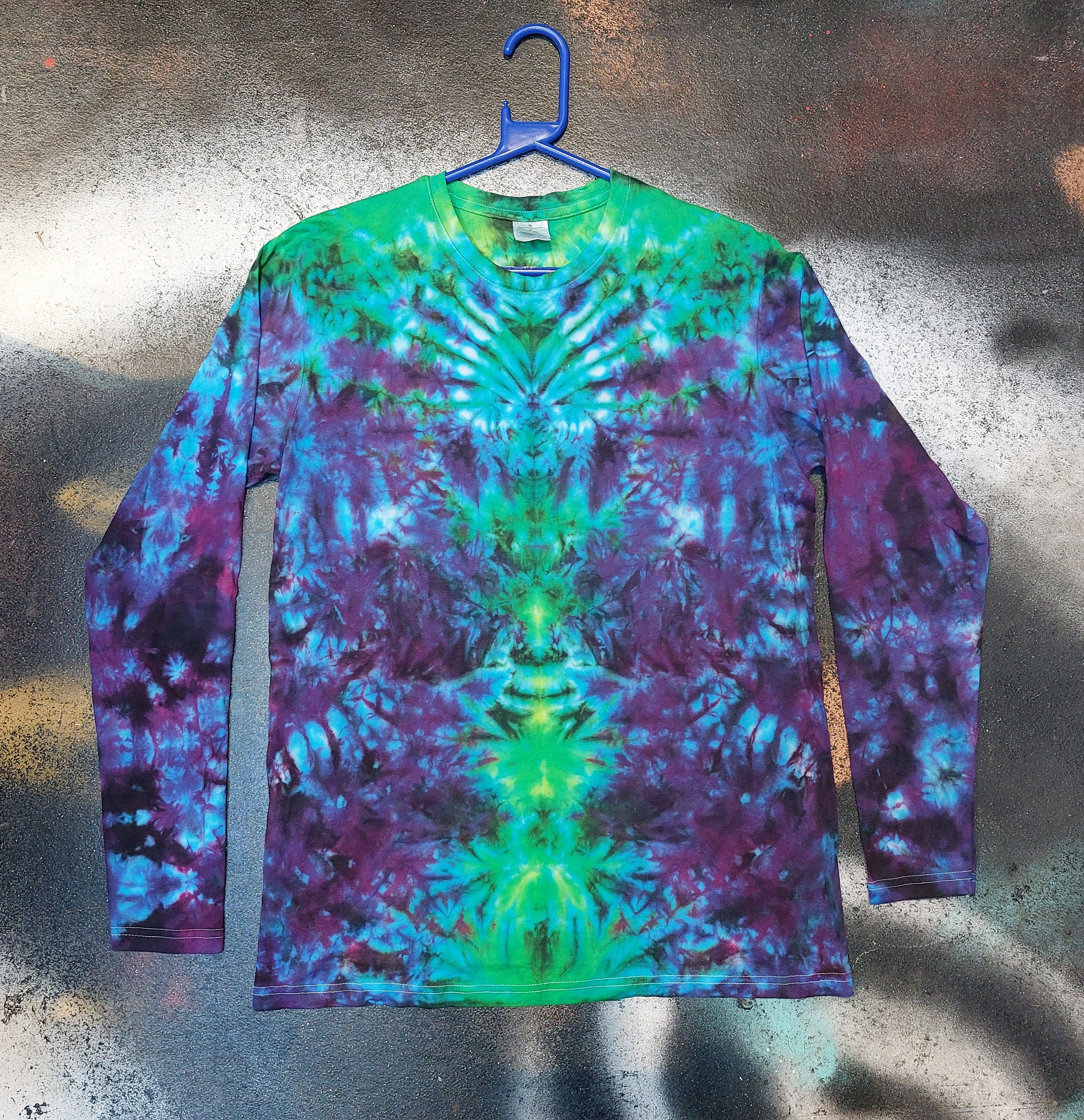★Wacky WiLLy★ Typo Synthetic Long Sleeve T-Shirt Purple A4 Women's Cooling Performance Long Sleeve T-Shirt, Purple