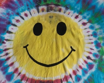 SMILEY FACE HAVE A DEAD DAY タイダイTシャツ Have A Dead Day Smiley Face タイダイTシャツ - メルカリ