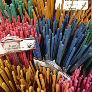 Handmade colourful incense sticks PICK N MIX image 8