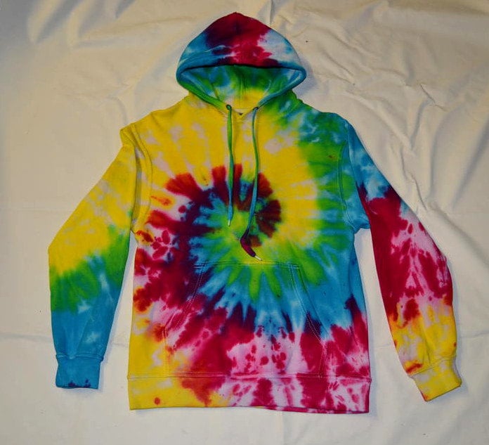 Girls Tie Dye Hoodie UK