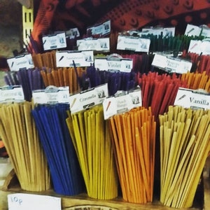 Handmade colourful incense sticks PICK N MIX image 2