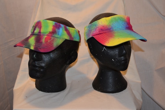 Rainbow visor hat Clearance