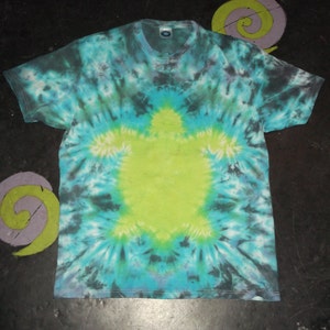 Tie Dye TURTLE tie dye animal T shirt UNISEX S-5XL