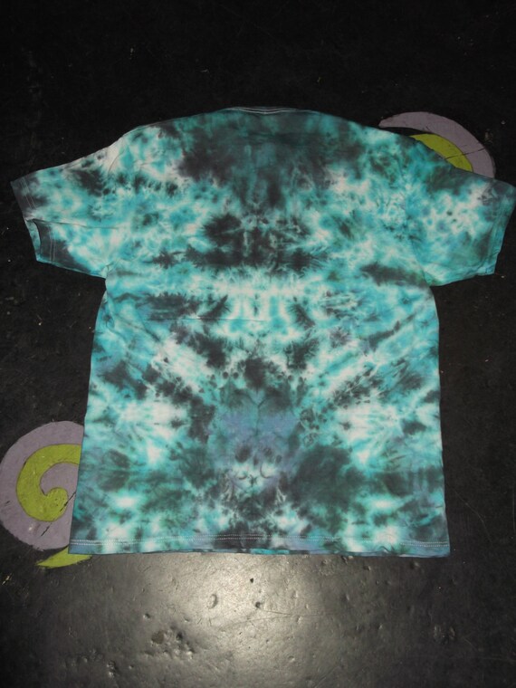 Tie Dye Turtle T-shirt: Green Scrunch Pattern, Unisex (S-5XL) - Etsy
