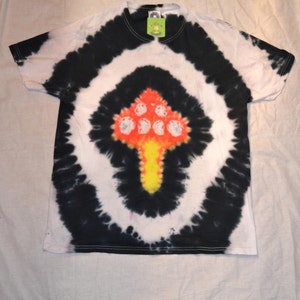 Tie Dye unique fairy magic mushroom T shirt UNISEX S-5XL