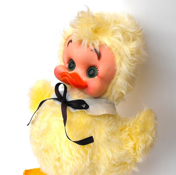 rubber face plush