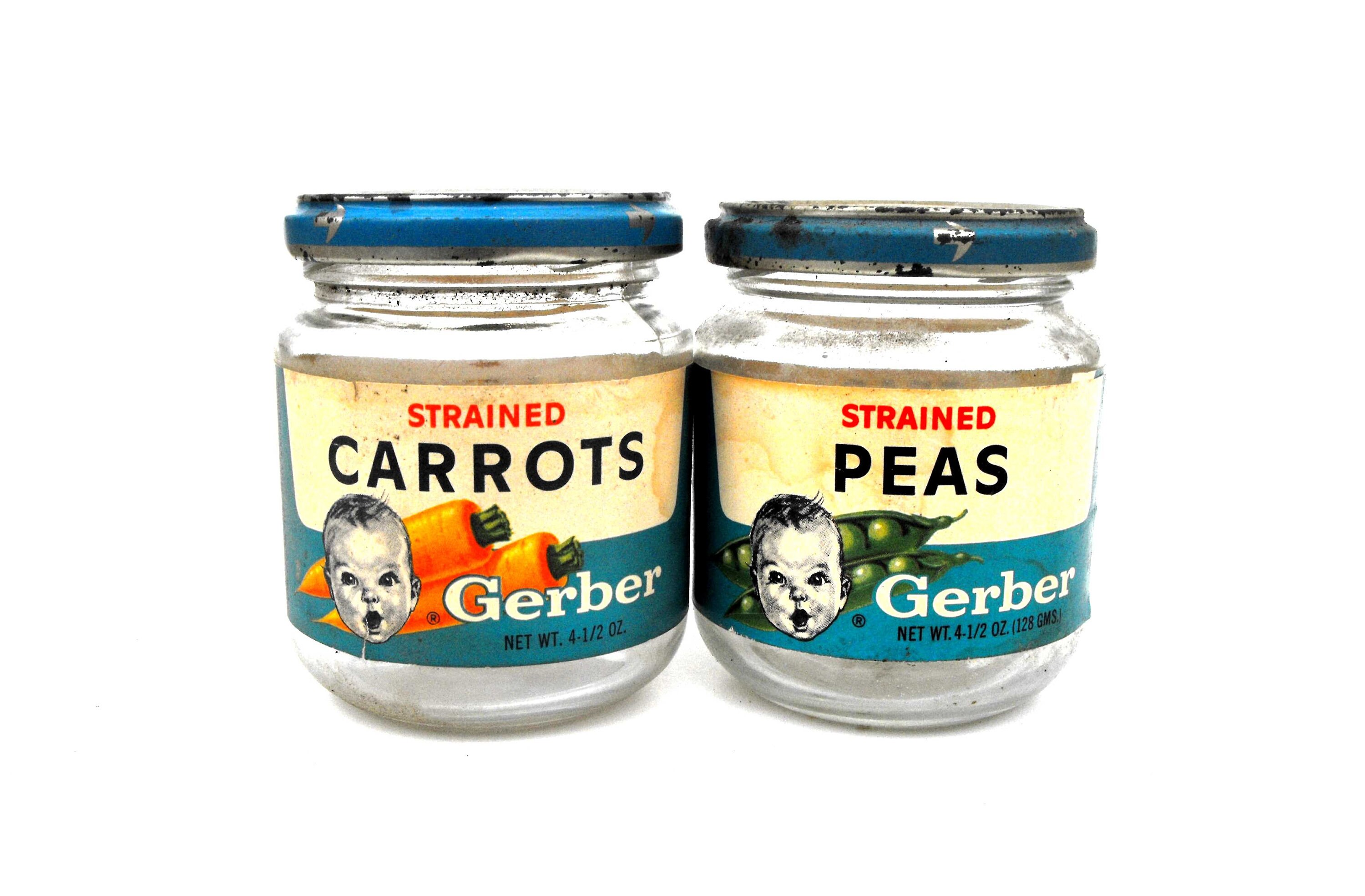 Annees 1960 Aliments Pour Bebe Gerber Pots Vintage Pois Etsy Canada