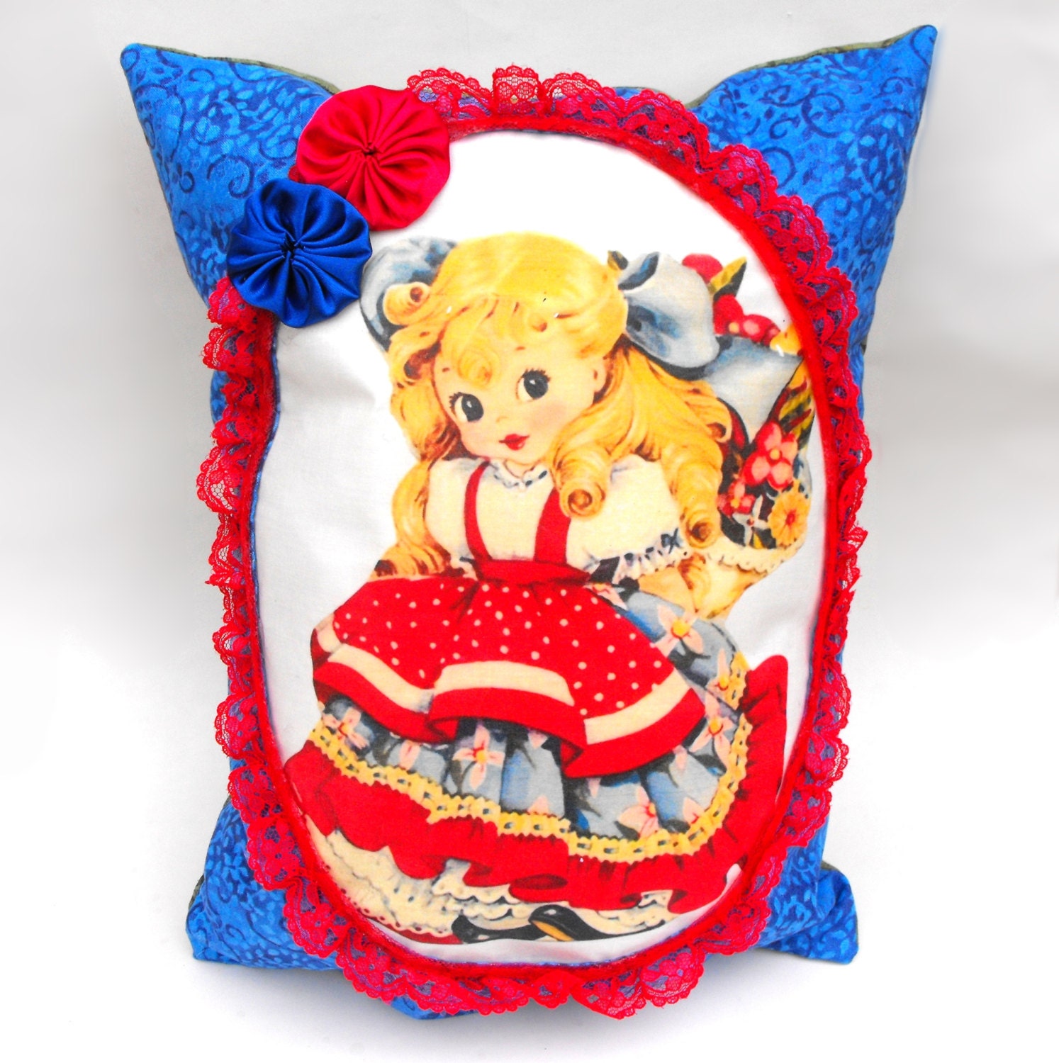 Goldilocks Pillow Handmade Decorative Girls Room Decor Etsy