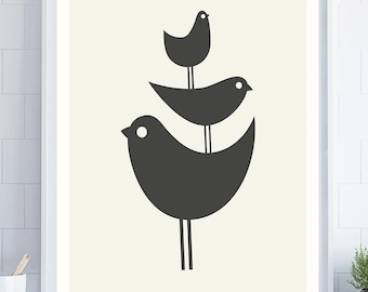 mid century modern, mid century wall art, mid century art, retro wall art, retro print, retro art print, geometric art, living room art