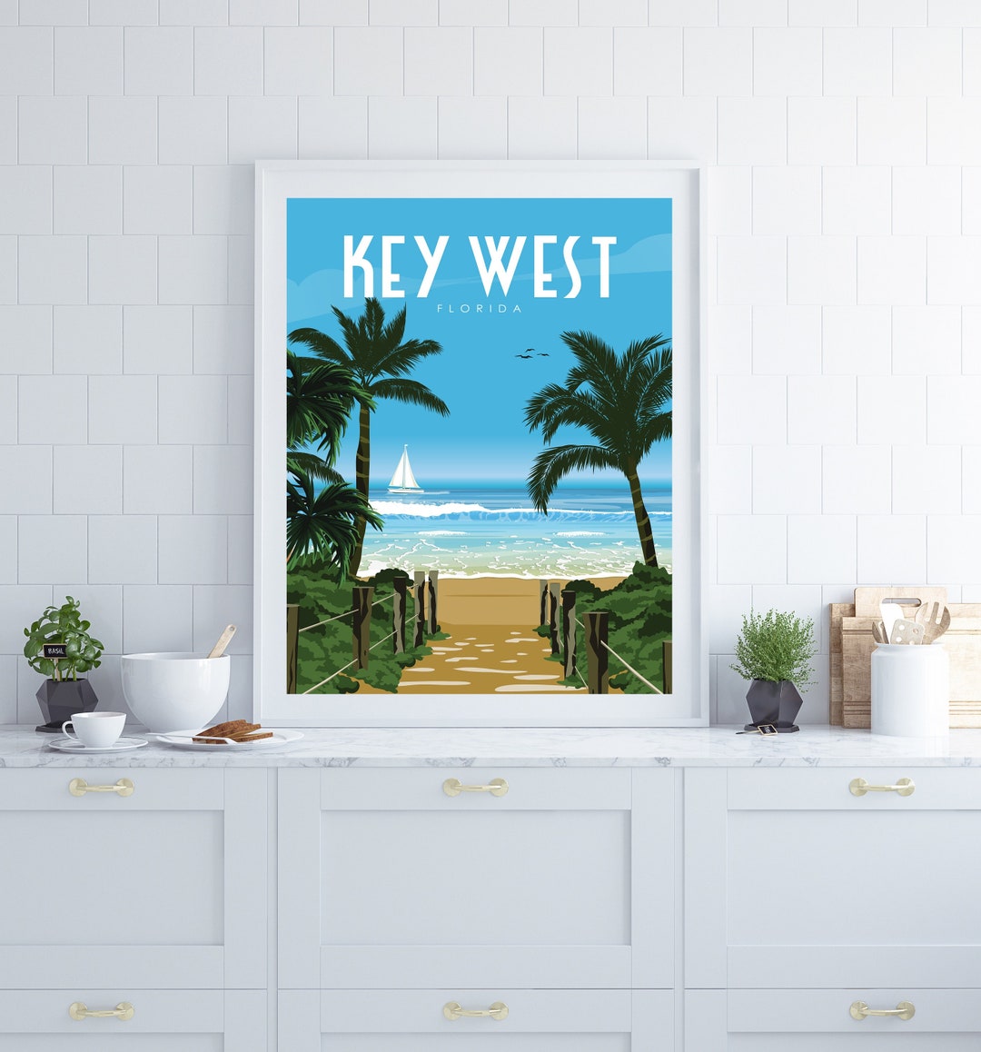 Key West Poster, Key West Wall Art, Florida Poster, Florida Wall Art