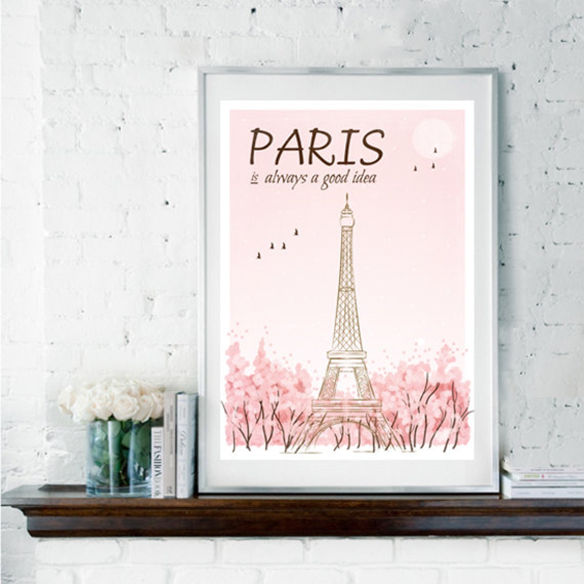 Paris is Always a Good Idea Audrey Hepburn Quote Paris Etsy