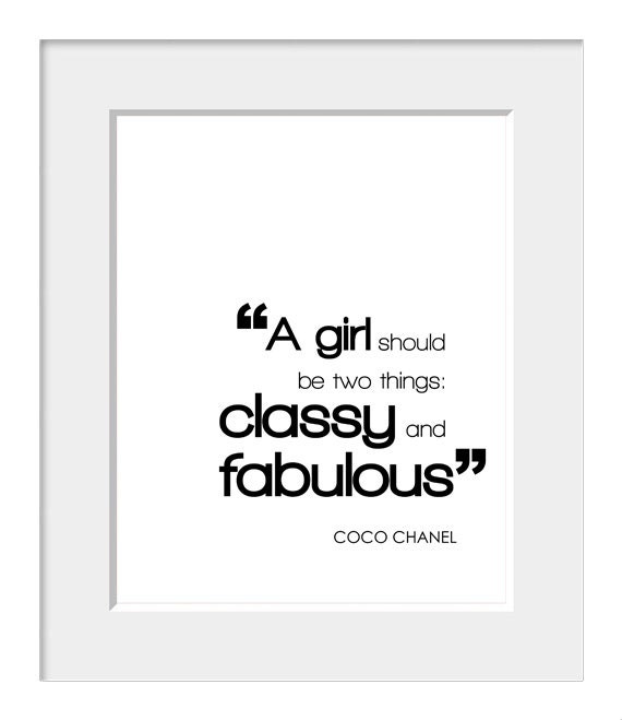 coco chanel classy quote blk | Essential T-Shirt