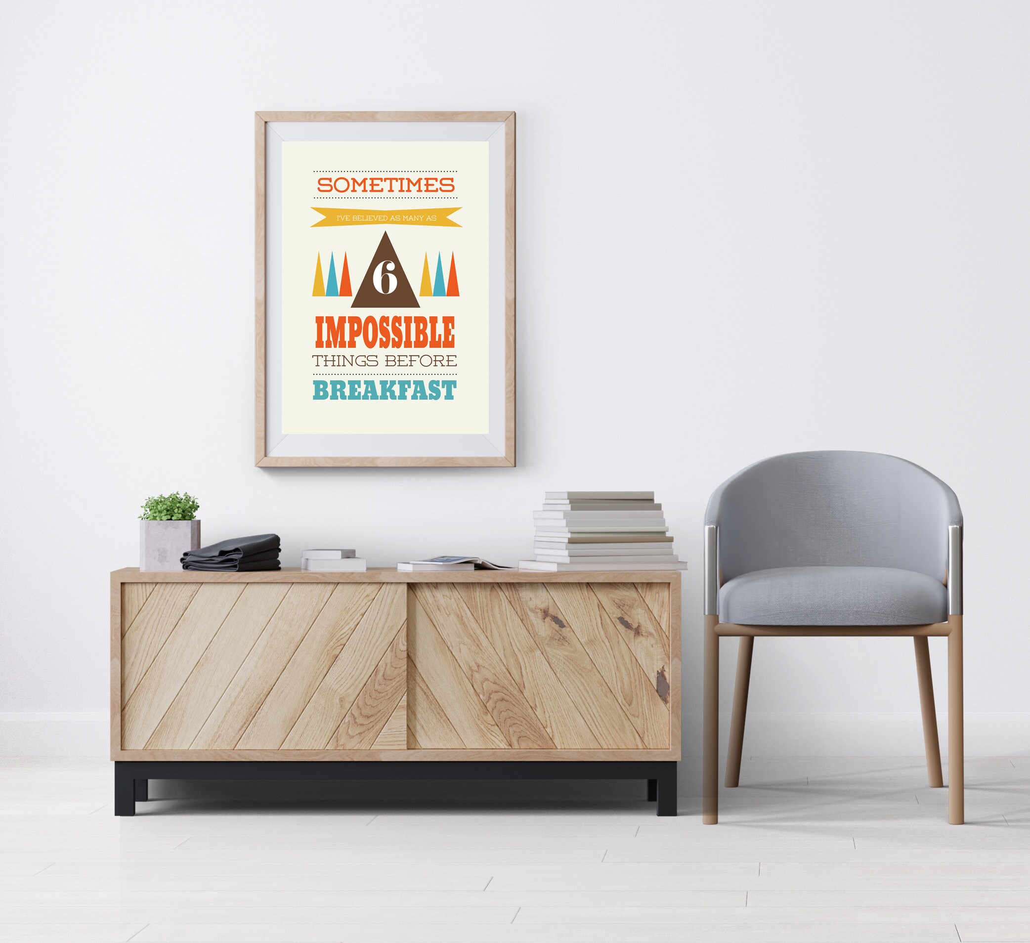 Retro Kitchen Wall Art Kitchen Wall Art Mid Century Modern Etsy