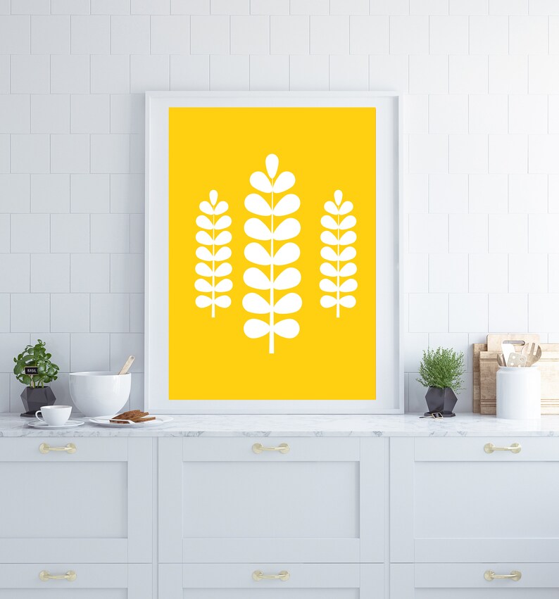 Mid Century Modern Mid Century Wall Art Mid Century Art Etsy