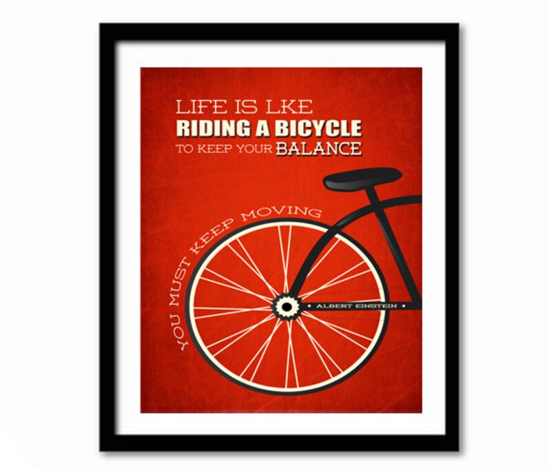 Albert Einstein Fahrrad