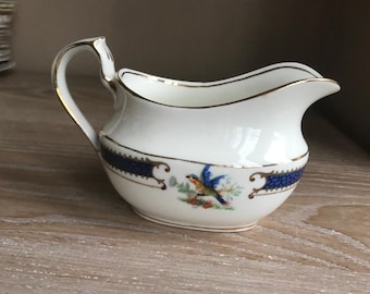 Radford Crown China Bird Sauciere, Made in England