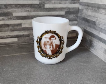 Royal Wedding Coffee Mug, Prince Charles and Princess Diana, 1981