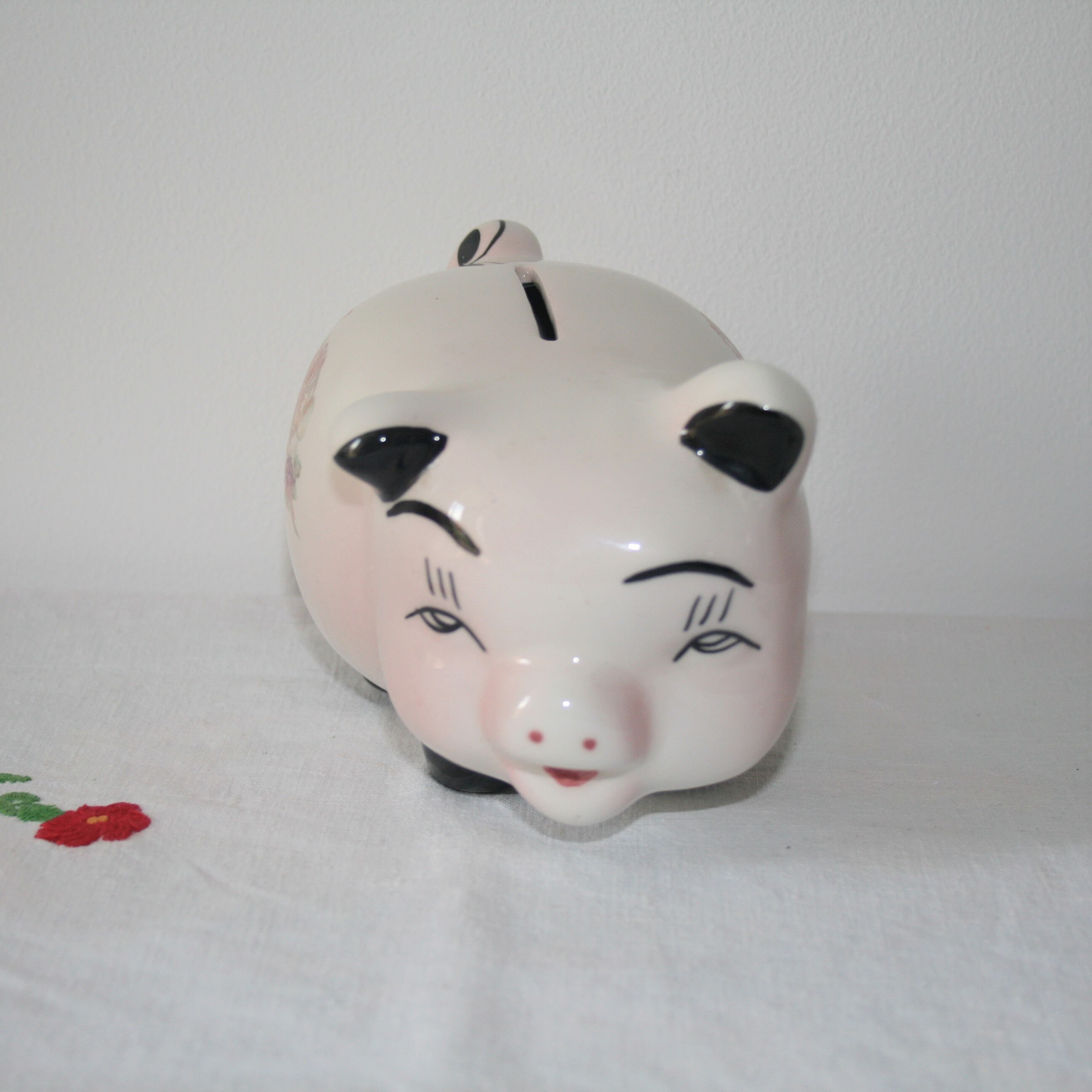 Boîte à Économie D'Argent En Plastique Transparent, Tirelire En Forme De Cochon De Dessin Animé