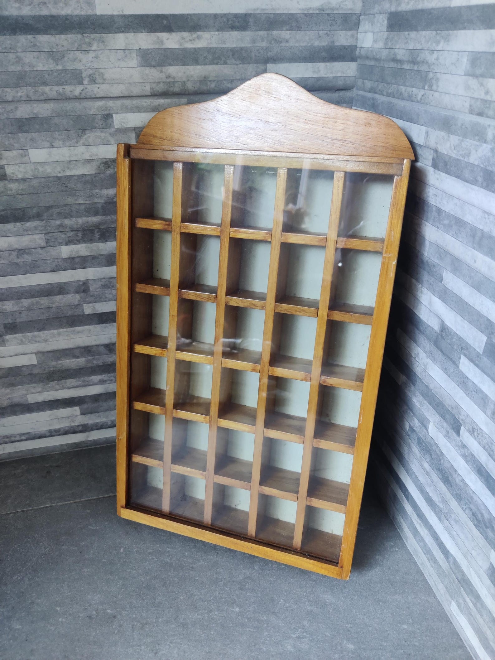 Wood Trinket / Curio / Thimble Shelf - Etsy