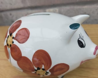 Cute Pig Money Box, Piggy Bank, Money Bank, Kitsch, Retro
