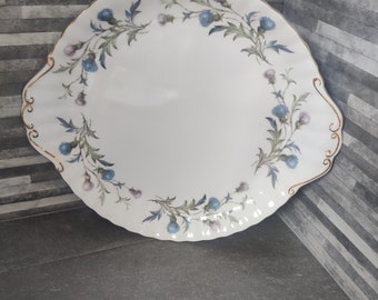 ロイヤルアルバート ブリガドーン ケーキサービングプレート ボーン