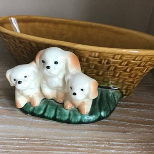 Withernsea Eastgate Fauna Puppy Planter, Made in England