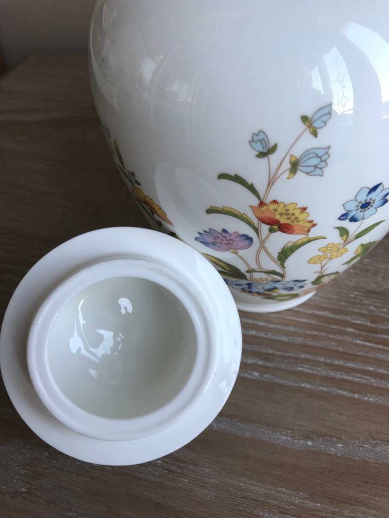 Aynsley Butterfly 'cottage Garden' Ginger Jar Etsy