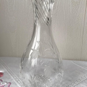 Stuart Crystal Cascade Cut Carafe