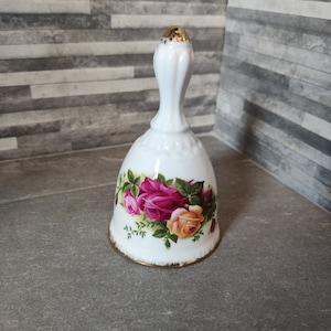 Cloche Royal Albert, Cloche pour roses anciennes, Royal Albert China, bijou floral anglais