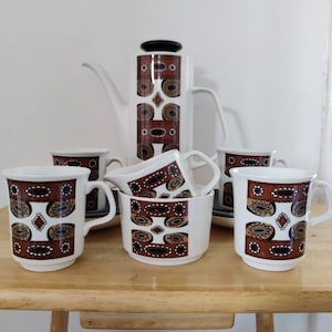 Vintage J &G Meakin Kaffee Set