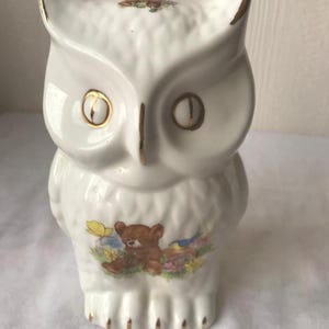Cute Owl Money Box, Piggy Bank, Money Bank, Kitsch, Retro