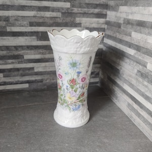 Aynsley Floral Wild Tudor Vase
