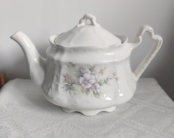 Arthur Wood Floral Teapot, Made in England